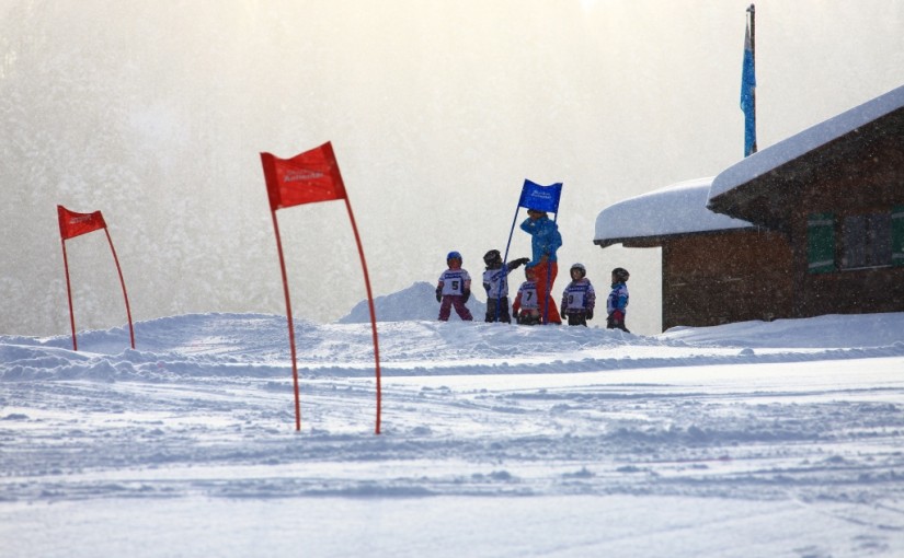 Skikurs am Benzeck in Reit im Winkl Januar 2015